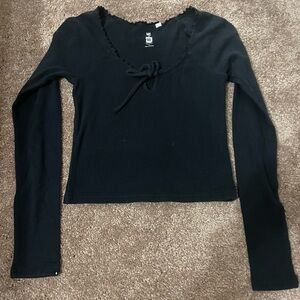 PacSun long sleeve black top